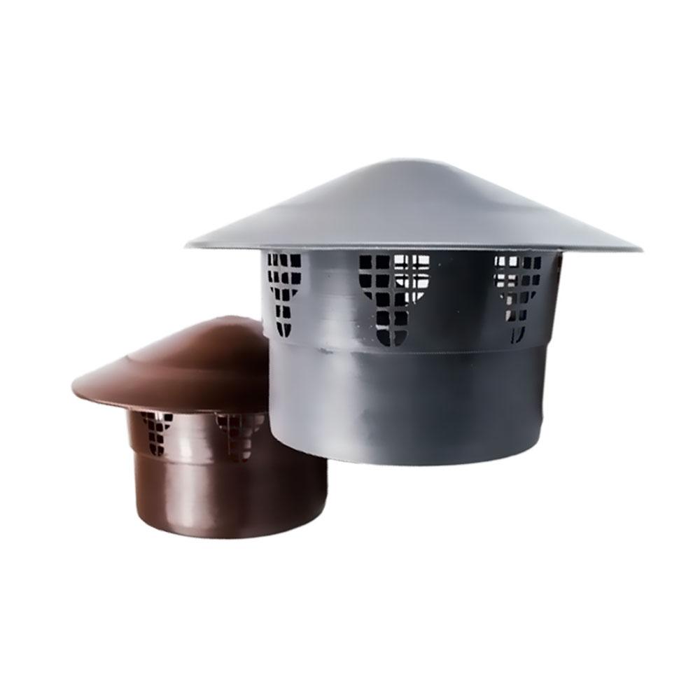 Вытяжка ПП D.110 наружная S (серая) (мама) WP110 PL