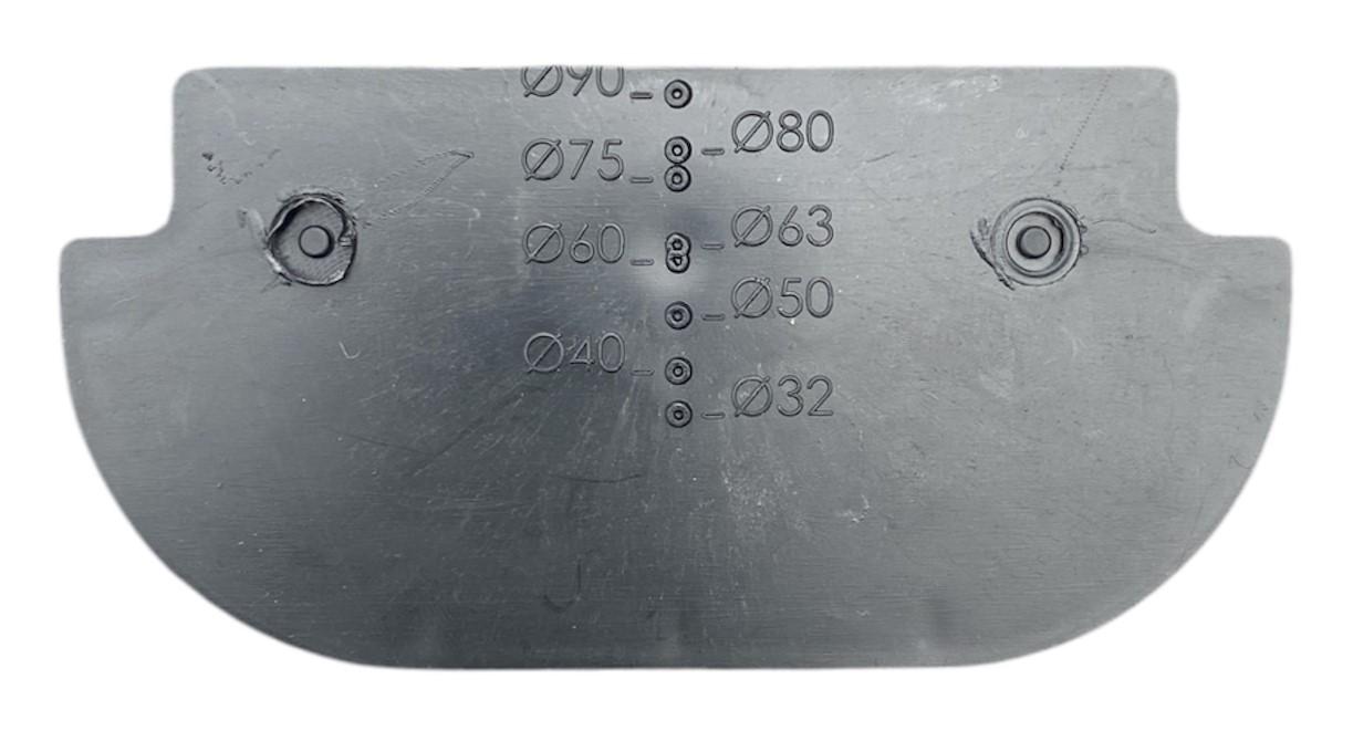 Dop pentru rigola PP D.100 H=50 mm (5007 1005)  SAB