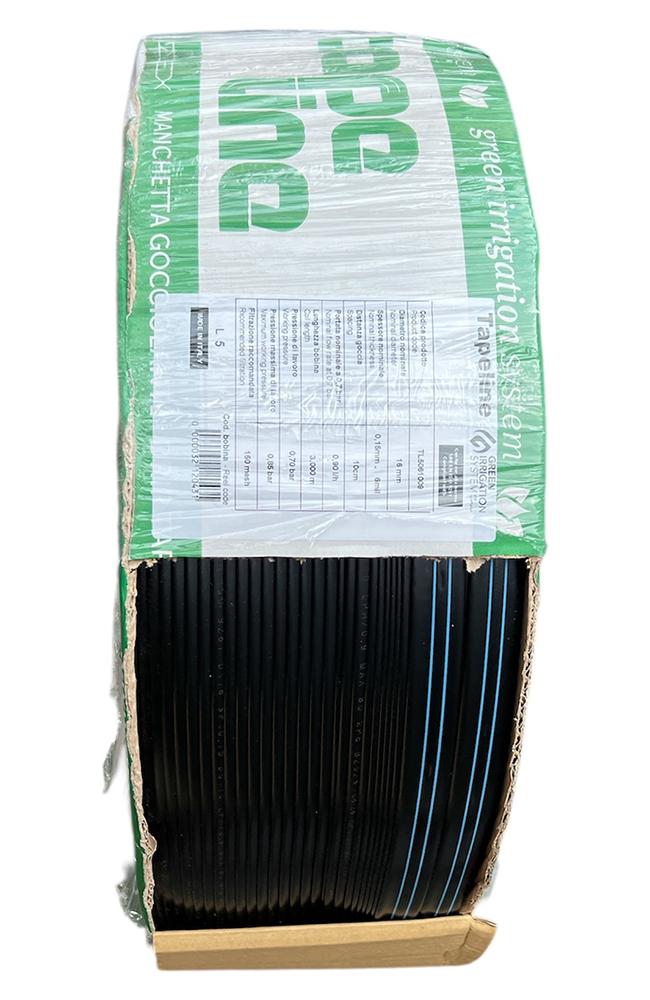 Лента D. 16 мм, 6 mil, 20 см, 0.8 bar, 1.5 LPH Aquatape/Tapeline  PLASTIC-PUGLIA