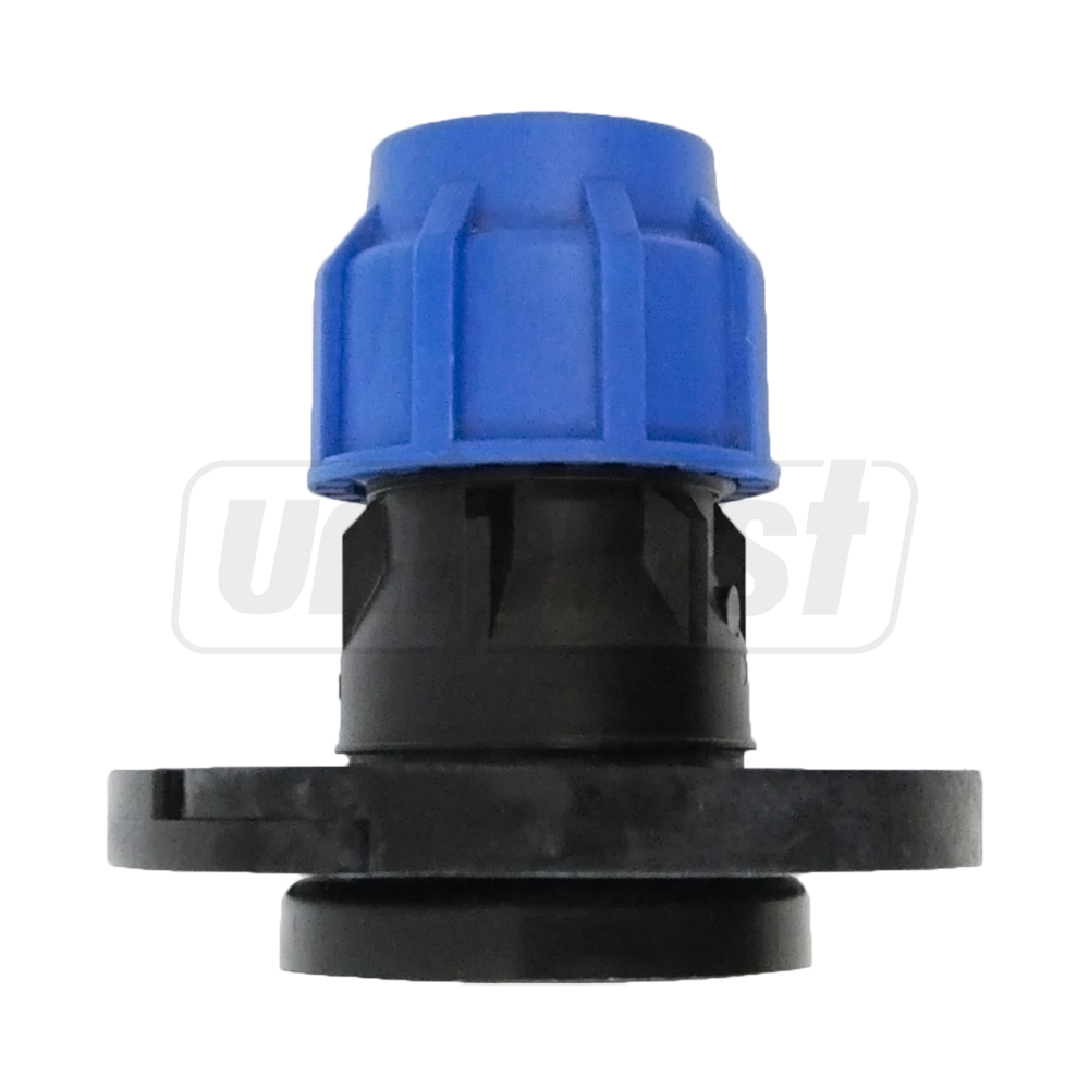 Фланцевый переход зажимной D. 50 x 2" / 16 M (фланец 4 отверстия)