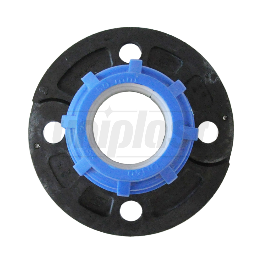 Фланцевый переход зажимной D. 50 x 2" / 16 M (фланец 4 отверстия)