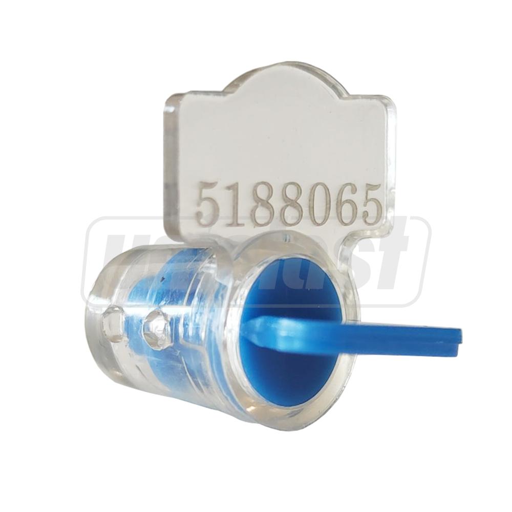 Sigilii universale din plastic SPRUT-1 cu sirma (otel galvanizat L=35 cm) in set