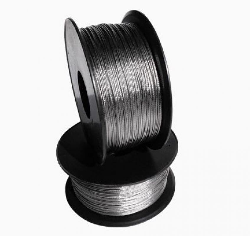 Cablu otel impletit pentru sigilii s=0.4 mm L=150 m