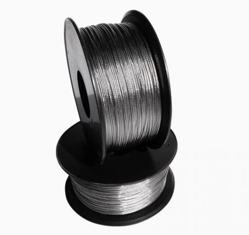 Cablu otel impletit pentru sigilii s=0.4 mm L=150 m