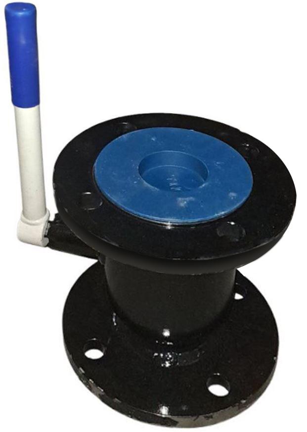Robinet bila cu flanse D. 80 otel PN16