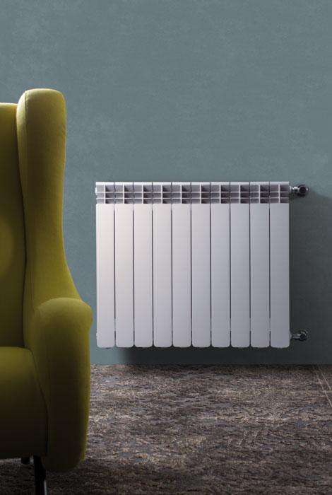 Radiator aluminiu Helyos EVO 500(578)x80 mm 0.33 L PN20 (1 sectie)  RADIATORI2000