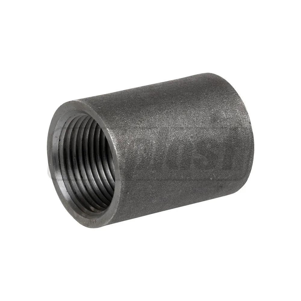 Муфта стальная D.  1/2" М/М, L=34 мм SK (RU)