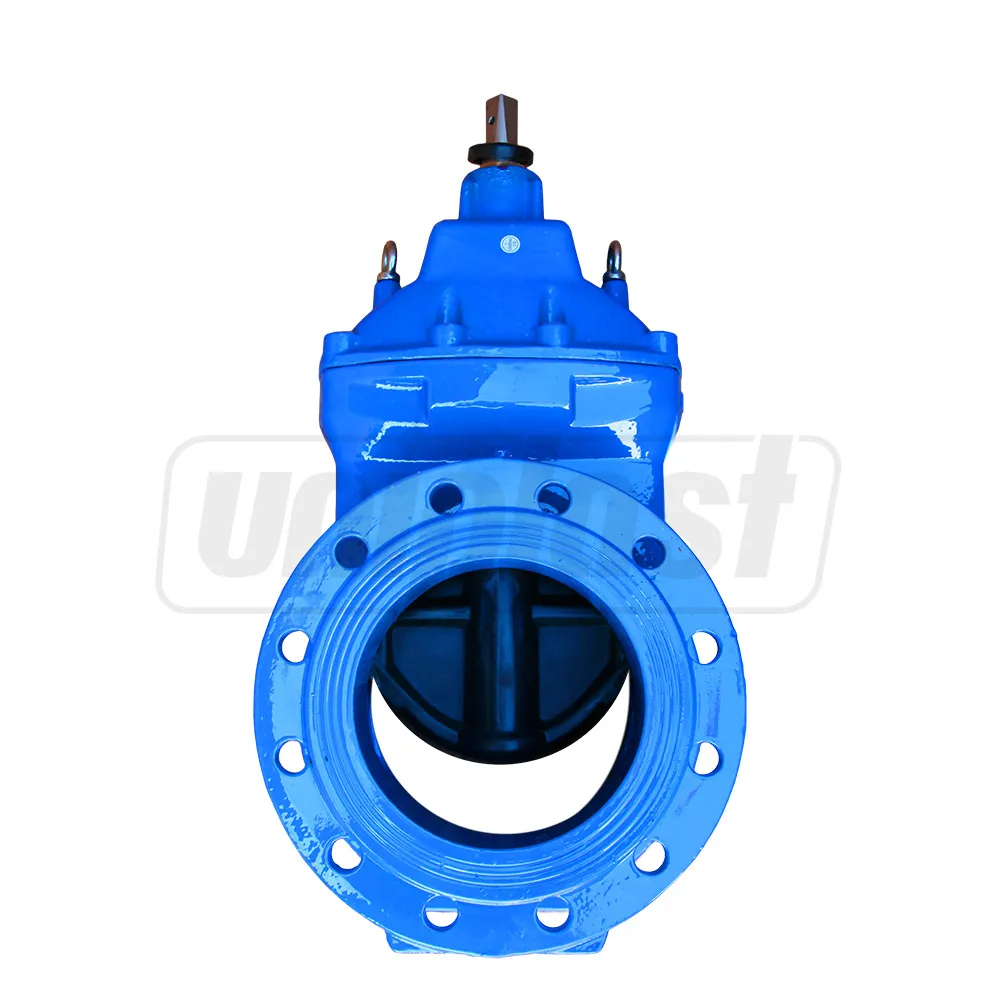 Vana fonta D.300 PN16 pana cauciucata DIN3352-F4 (L=270 mm) (12 gauri) fara roata de manevra (maner)