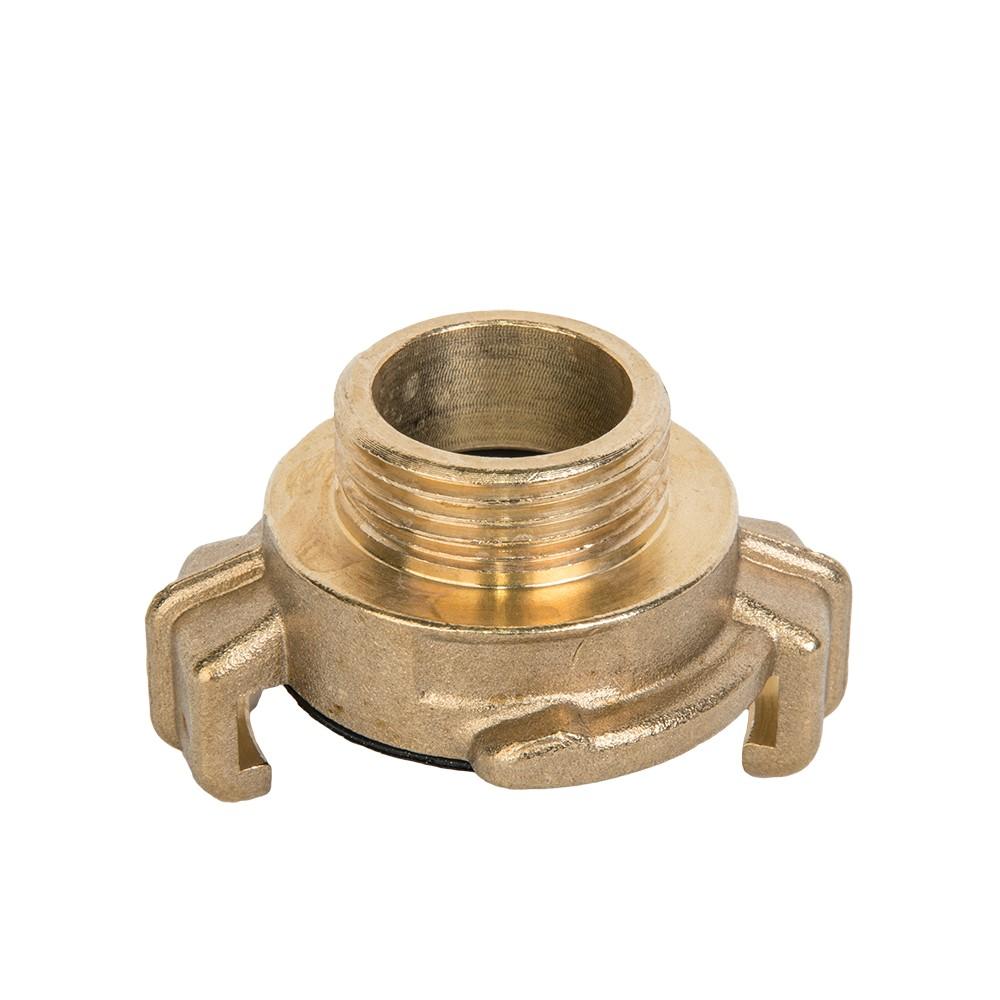 Cupla din alama D.  3/4" FE cu garnitura cauciuc BR-GK111A  BRADAS