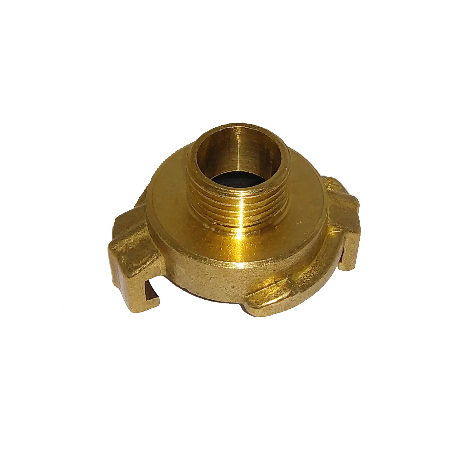 Cupla din alama D.  1/2" FE cu garnitura cauciuc BR-GK110A  BRADAS