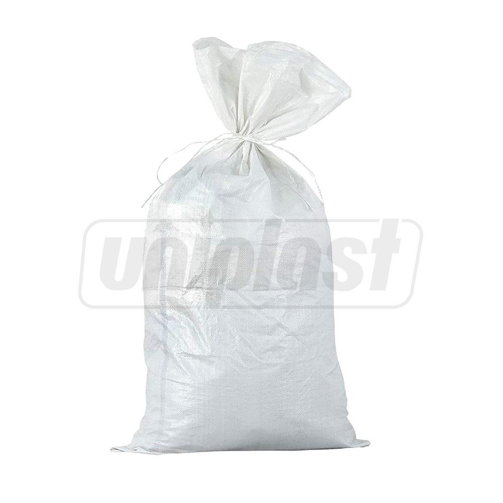 Sac de uz casnic PP 500x800 (alb)