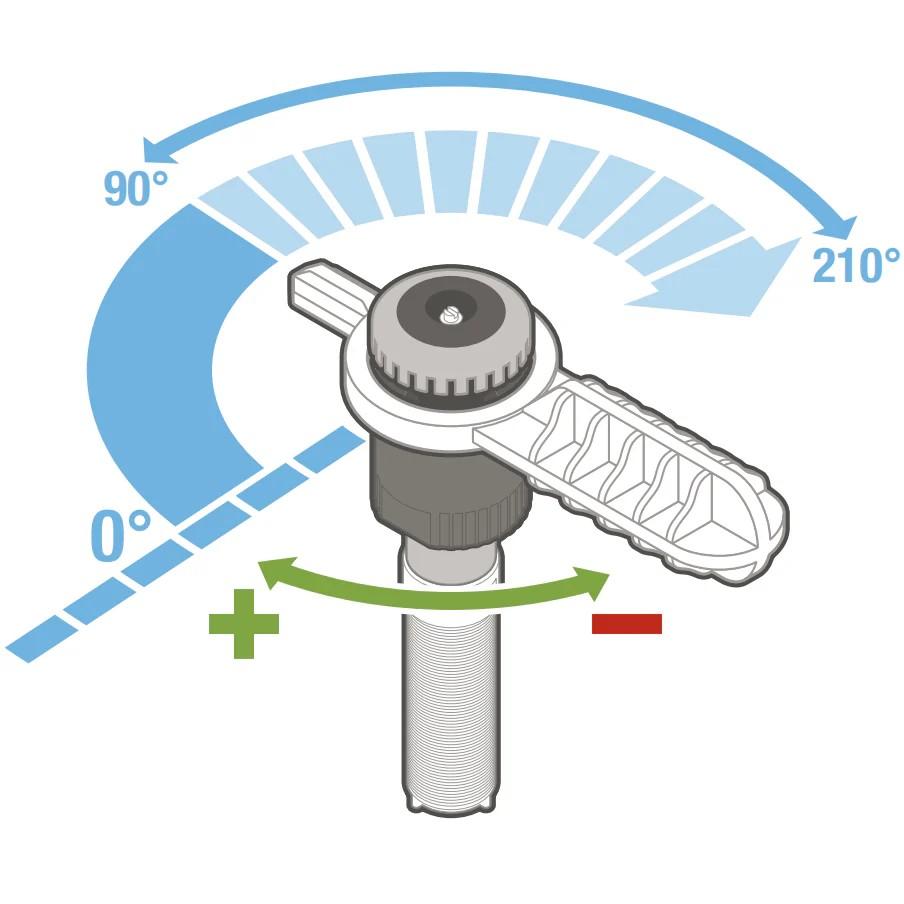Cheie pentru duza MP-Rotator HUNTER