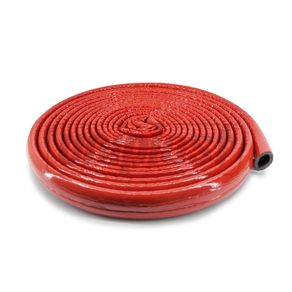 Izolatie teava cu strat de protectie in rola D. 22 / 6 mm L=10 m (rosu)  PRODMAX