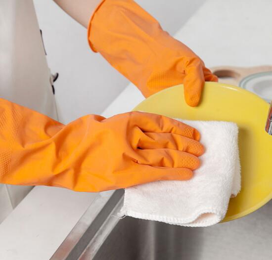 Перчатки латексные хозяйственные ( L ) PM (313823)