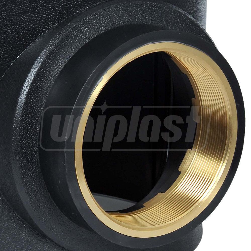 Piesa bransare din alama D.160 x 1.1/4" / 10 T 6 prinderi UNISERA
