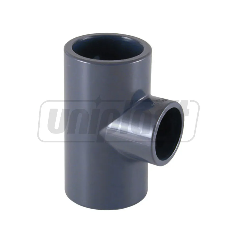 Teu redus PVC lipire 90° D.110 x 75 Art. 508001100752  PIMTAS