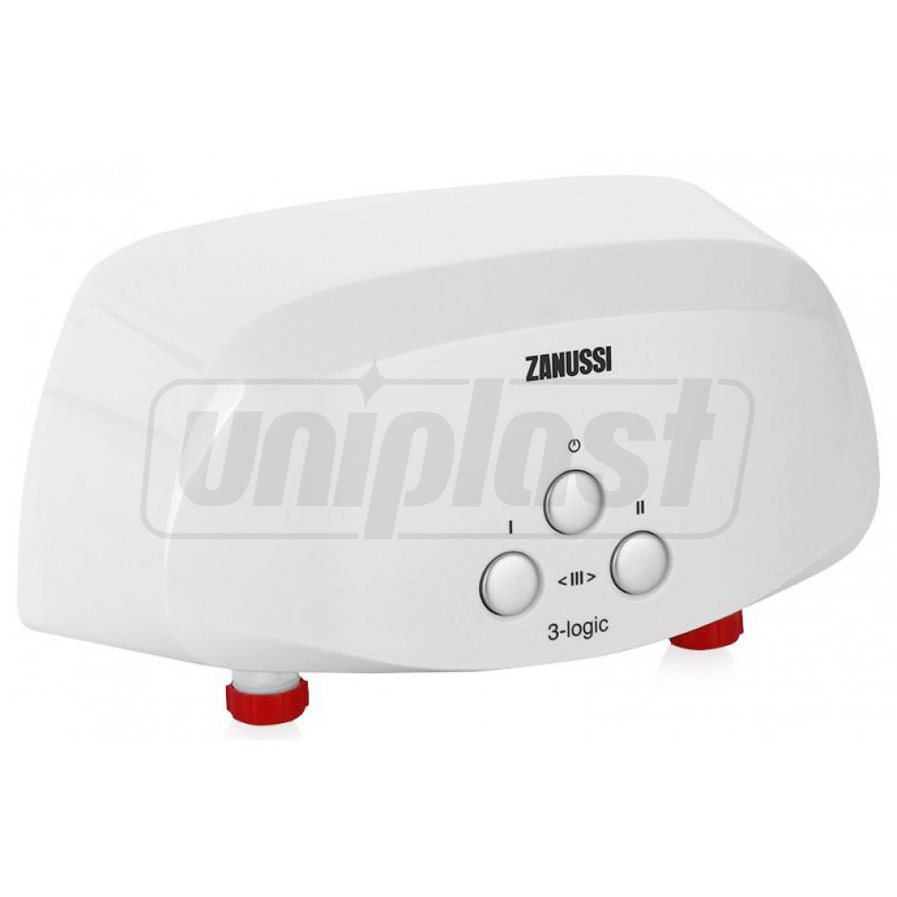 Электроводонагреватель проточный 3-logic 5.5 TS (душ + кран)  ZANUSSI