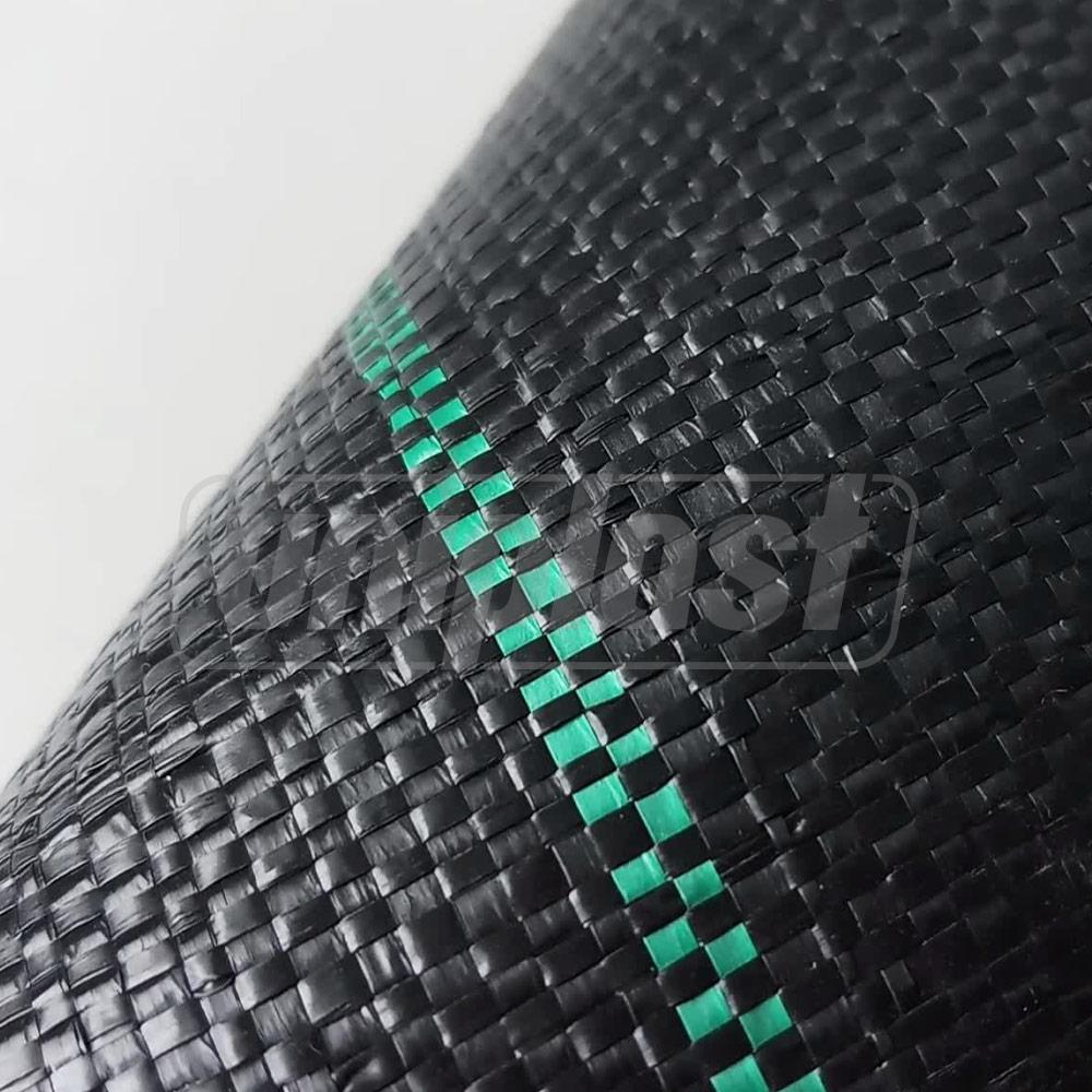 Agrotextil  90 g/m² (negru cu linie verde) (1 m х 50 m)  UNITAPE