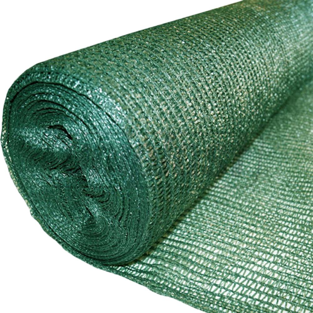 Сетка затеняющая 60% 50 г/м² (5 м x 50 м) зеленая UNITAPE