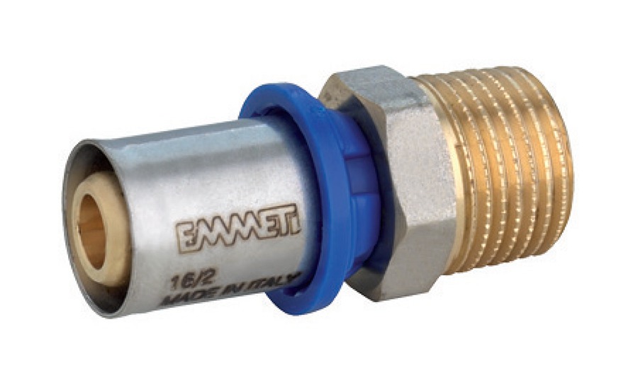 Adaptor press D. 26 x 3/4" FE  EMMETI