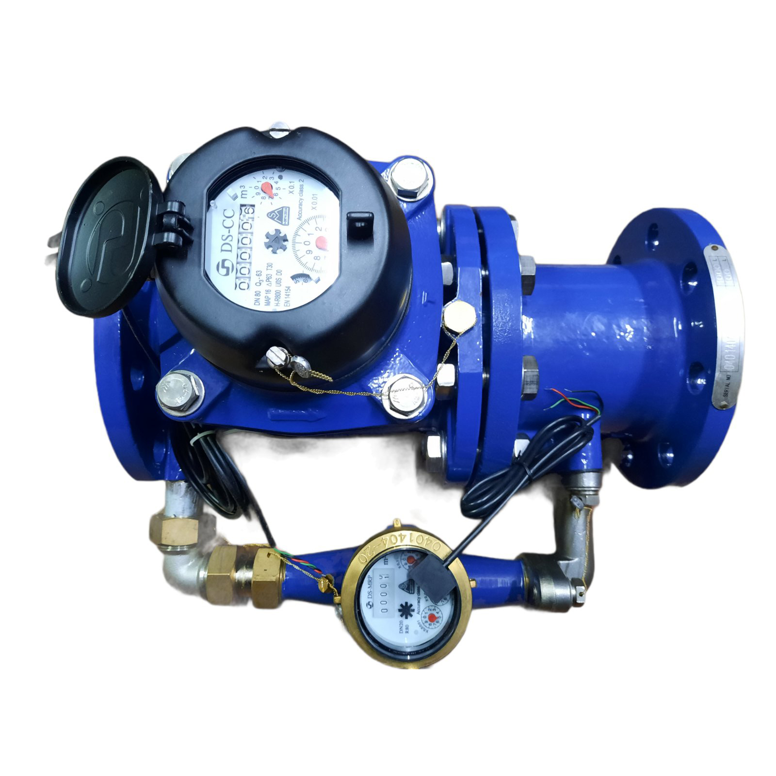 Contor combinat cu flanse D. 80 x 20 DS-CC