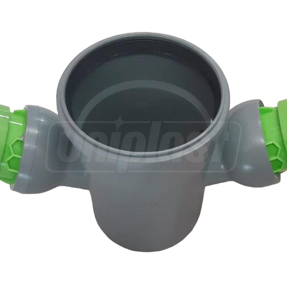 Ramificatie dubla PP D.110 x 50 / 90° universala  SVK