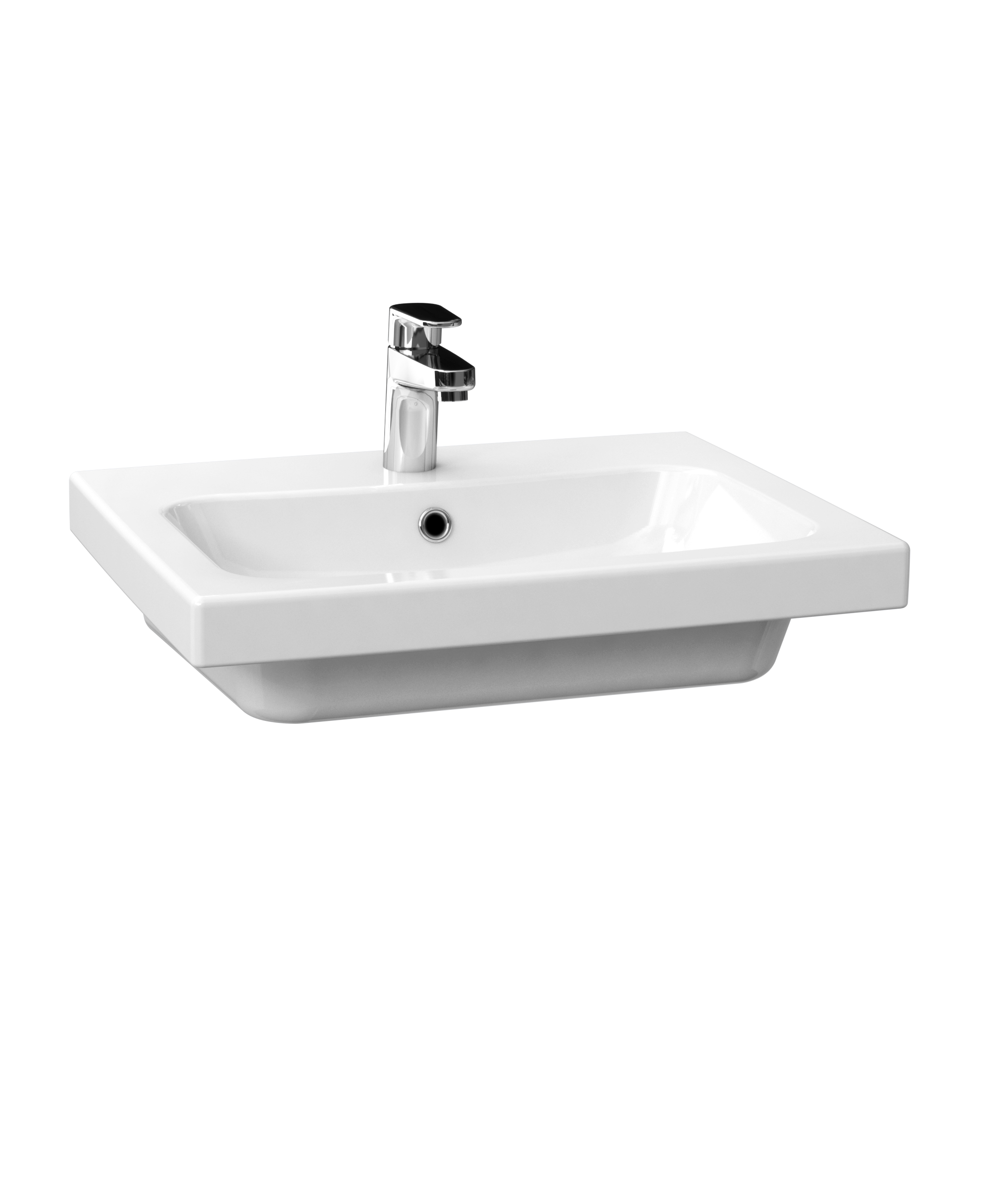 Умывальник 55.5 x 45.5 см Colour (10581) CERSANIT