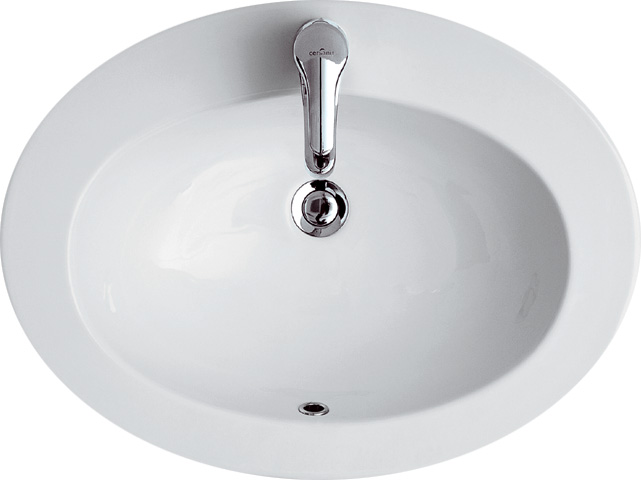 Умывальник врезной 63 см Gamma (1200) CERSANIT