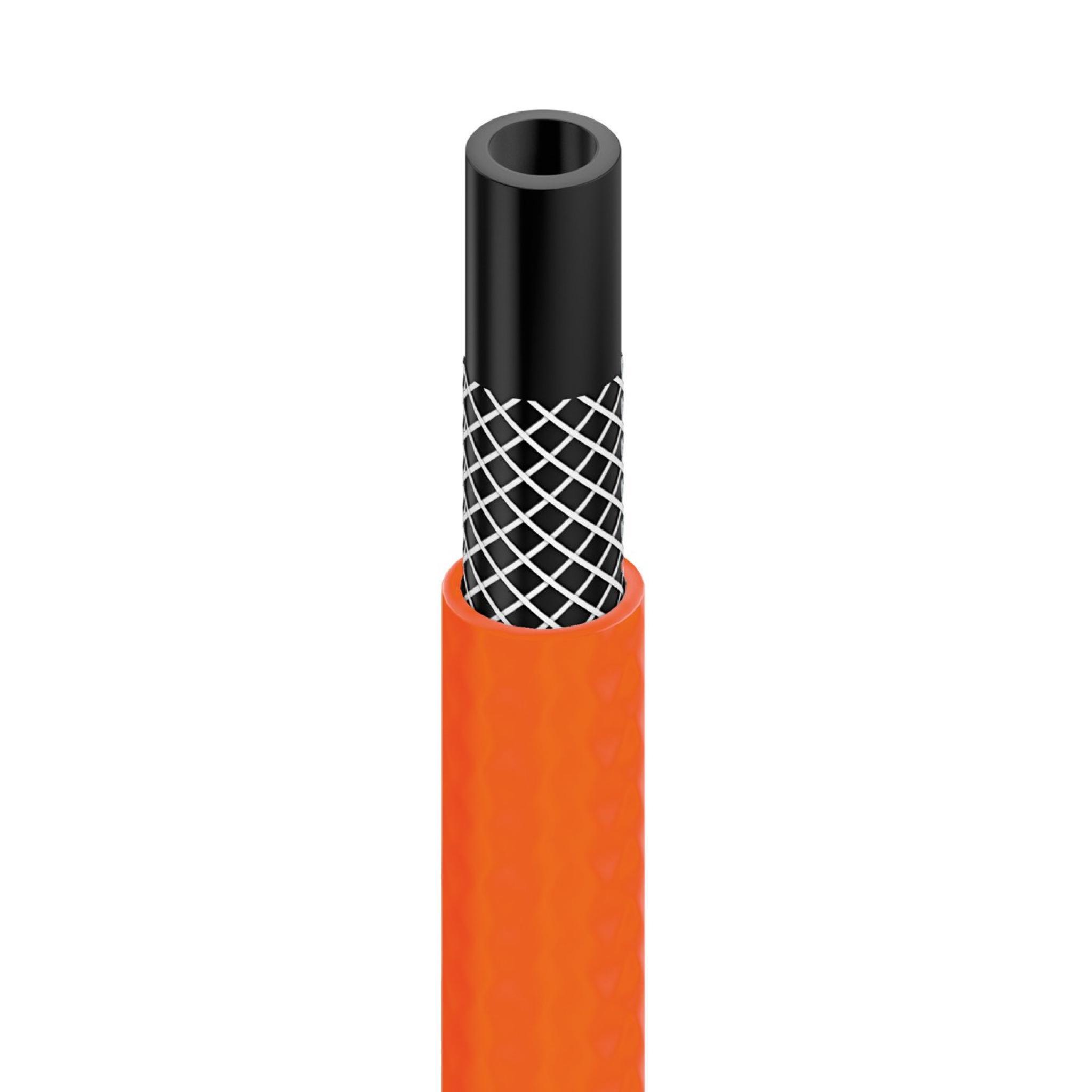 Furtun pentru gaz lichid (propan-butan) D. 9x2.5 (portocaliu) 20-002  CELLFAST L=50 m