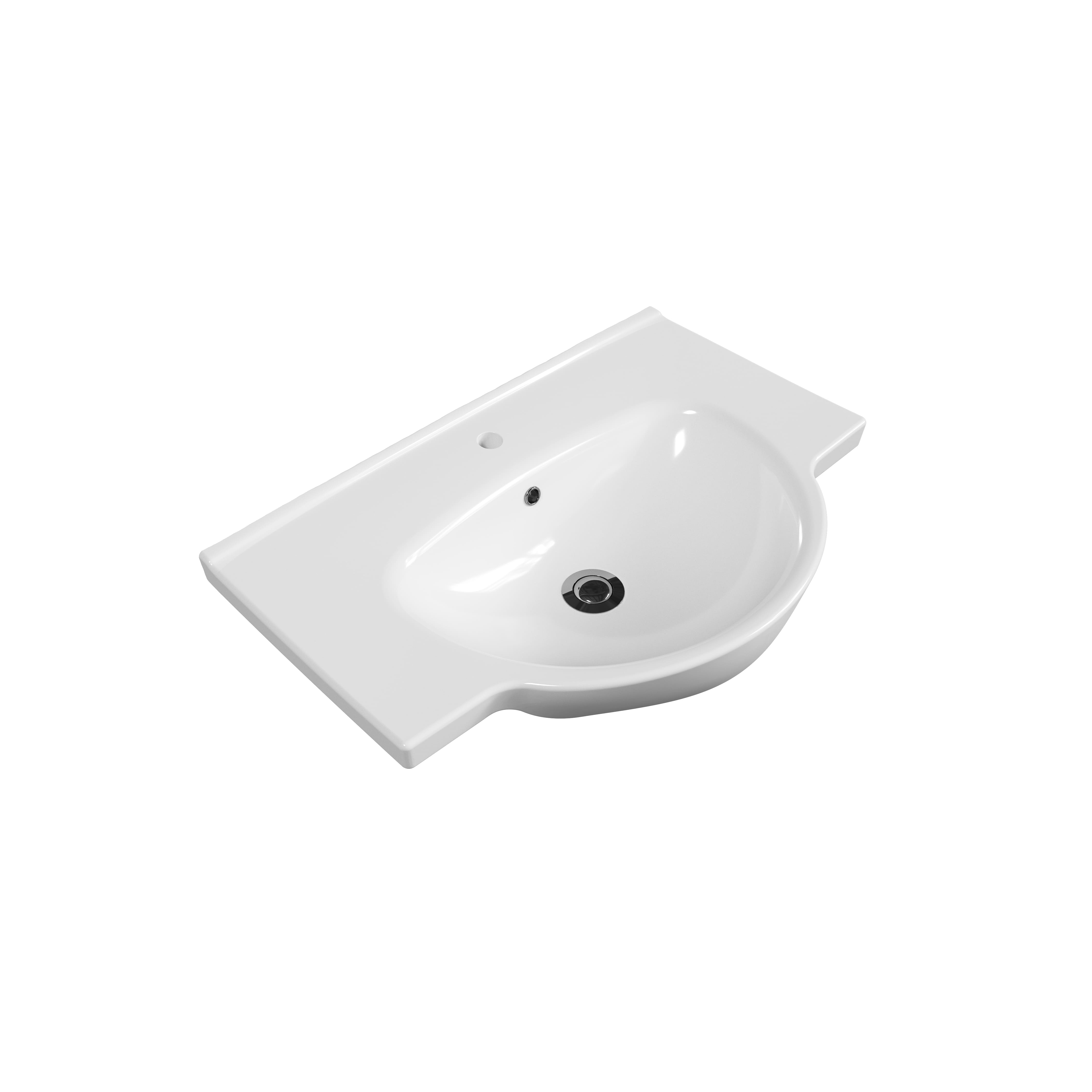 Умывальник накладной 70 x 46 см Nati (82324) CERSANIT