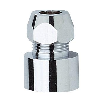 Racord D. 1/2" FI x 10 tub cromat (Art. 125F)  REMER