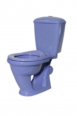 WC+Rezervor pentru copii cu scaun special (liliac)