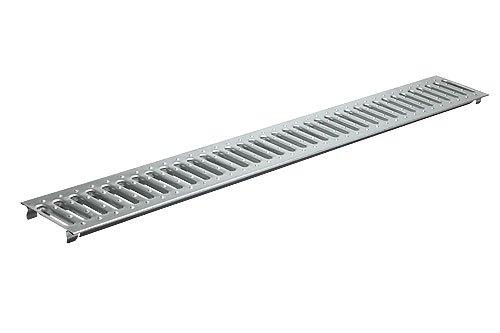 Gratar canalizare din otel galvanizat fara rigola A15 1000x100 mm  SAB