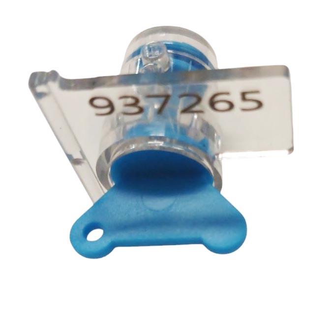 Sigilii universale din plastic SPRUT-12 cu sirma (otel galvanizat L=35 cm) in set