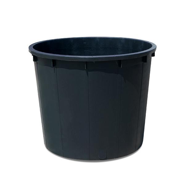 Кадка без крышки 500 л 100x82H см (черная) STP