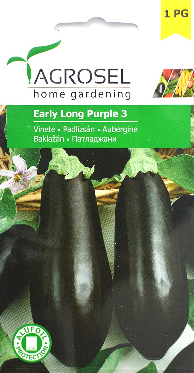 Семена Баклажан Early Long Purple 3 г  ST