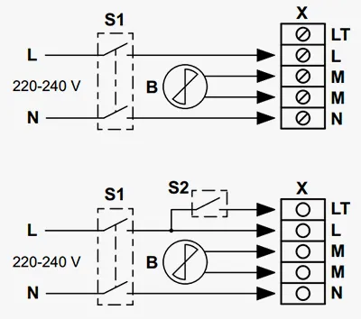 Dispozitiv de control ventilatoare BU-1-60  VENTS