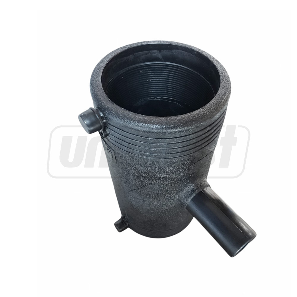 Тройник e/f переходной D. 75 x 63 PE100 SDR11 PN16 39.5W S-B