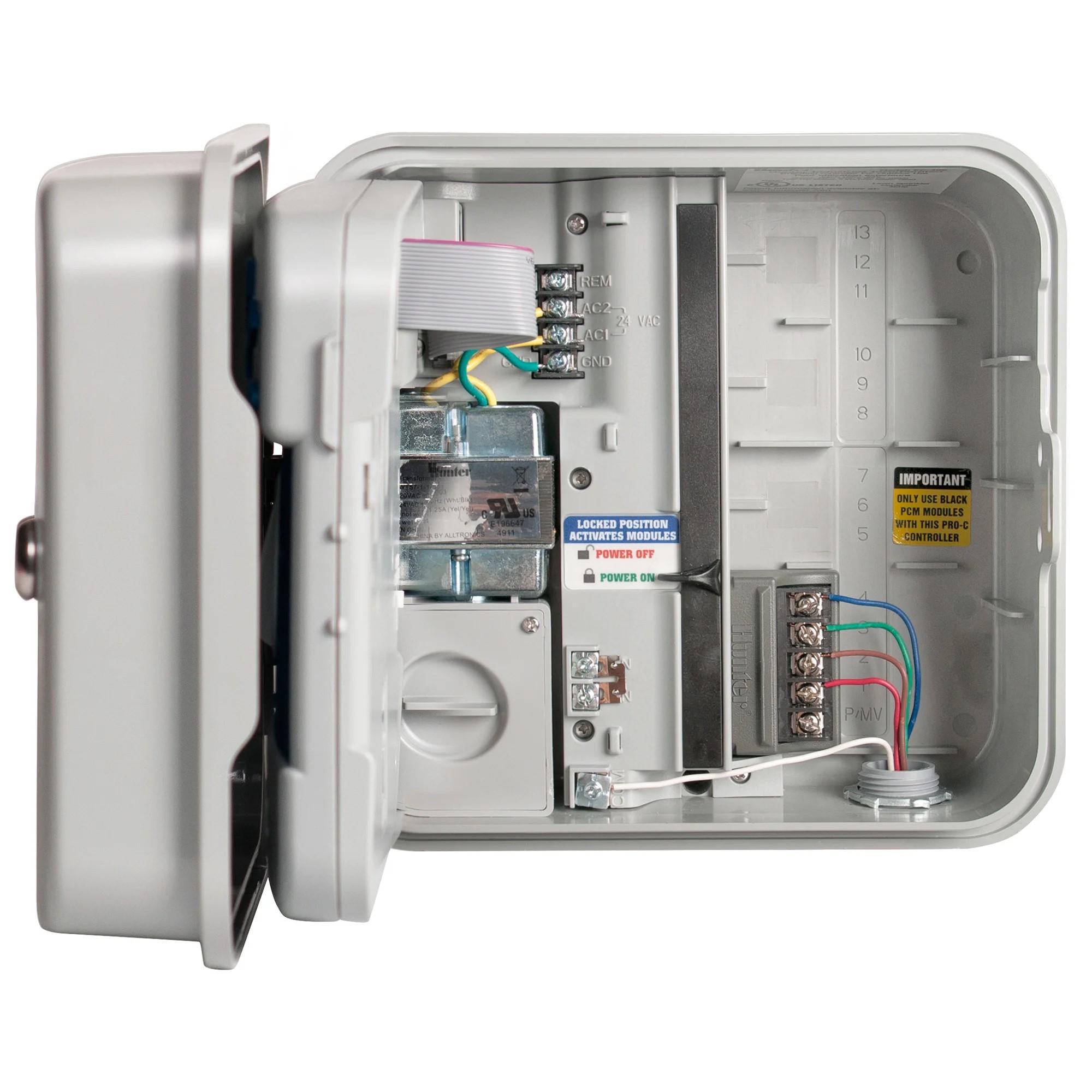 Блок управления поливом 22 V, 4 зоны (наружный) Pro-C PC-401-E  HUNTER