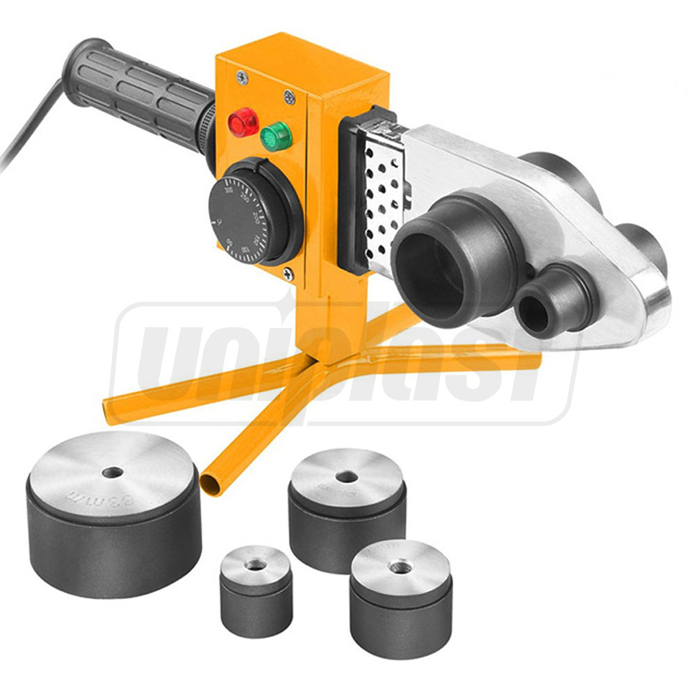 Trusa sudura PPR D. 20-63, 700 W / 1500 W (+ foarfeca, ruleta, bacuri pentru sudura in set)  TOLSEN