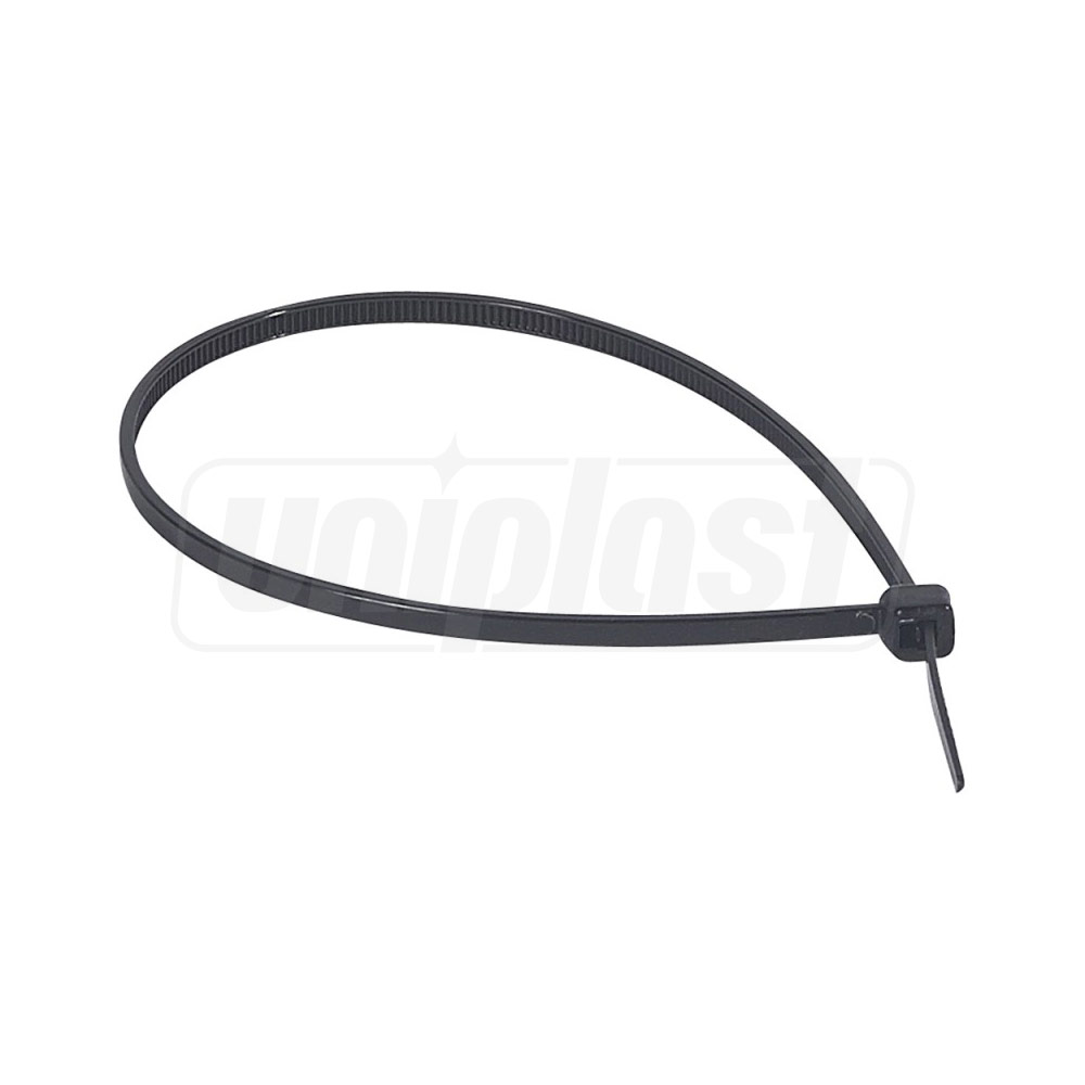 Coliere din nailon pentru cabluri 4.8 x 300 mm (negre) (50 buc.)  TOLSEN