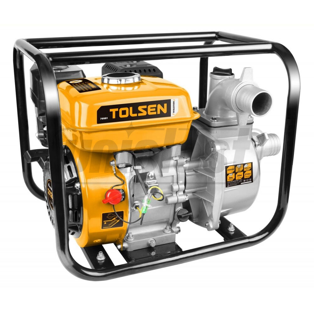 Motopompa pe benzina D. 2" TOLSEN