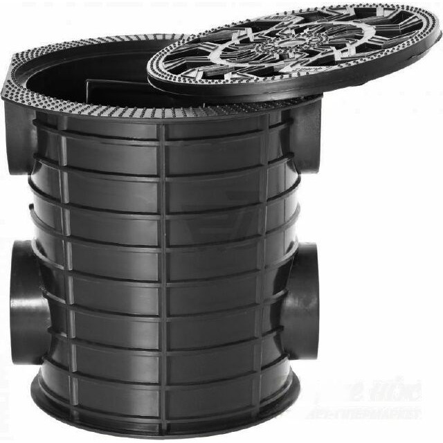 Сamin PP SPARK rotund cu grila (set)