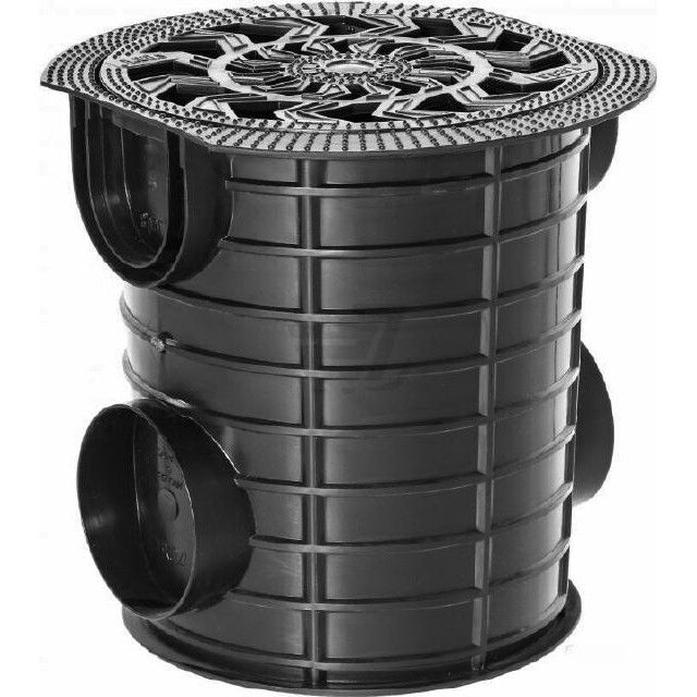 Сamin PP SPARK rotund cu grila (set)