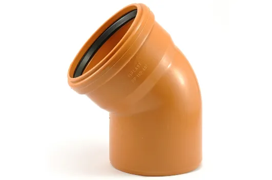 Отвод ПВХ D.200 / 45° (наружный) EL