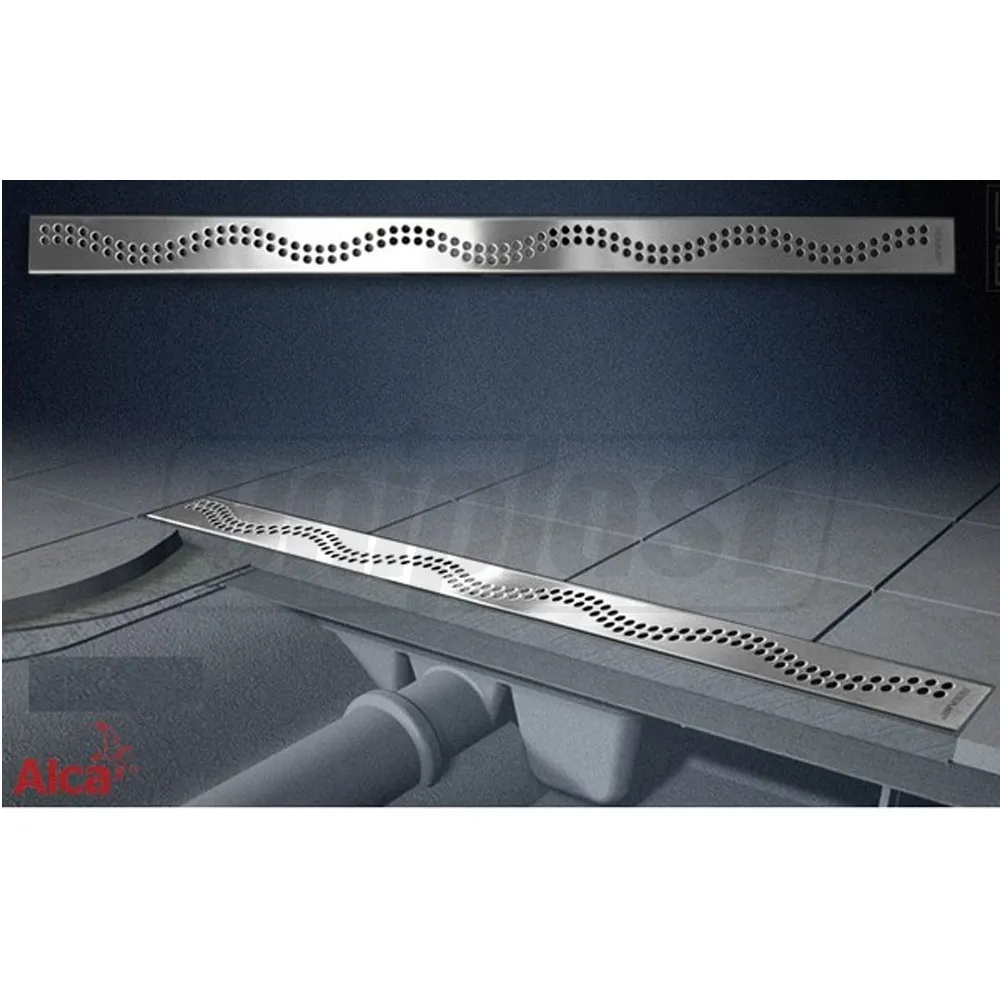 Трап водоотводный L=750 мм комплект, сухой затвор APZ8-750  ALCAPLAST (5024)