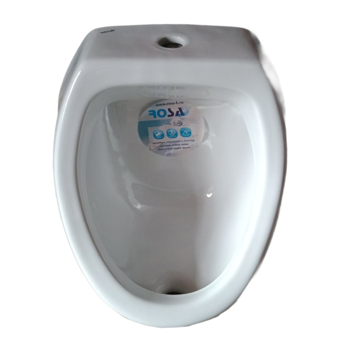 Pisoar de perete Mini fara suport in set Rosa  KIROVIT SK (RU)