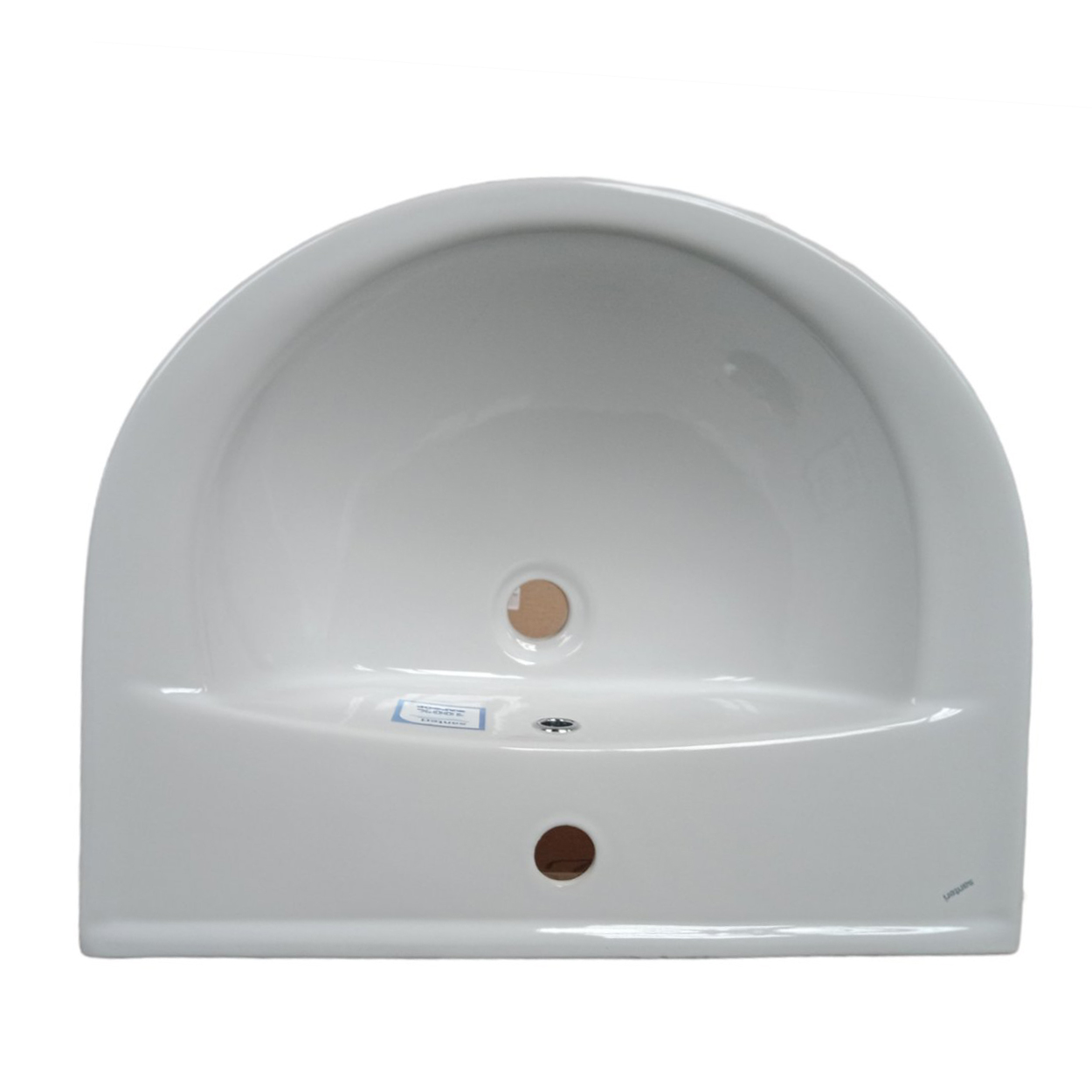 Умывальник с пьедесталом полукруглый 56 см (45-60 см) Victoria б/к  SANTERI SK RU