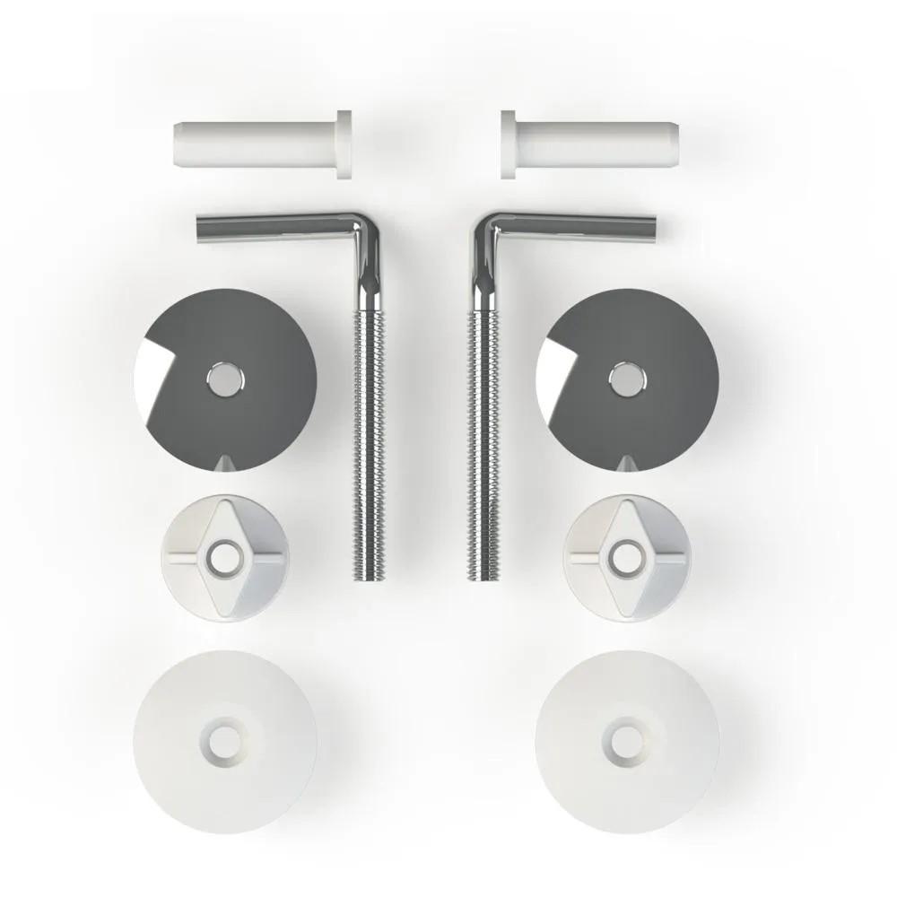 Set fixare capac WC metal СУ-1М.10.ЗП  SOLOPLAST