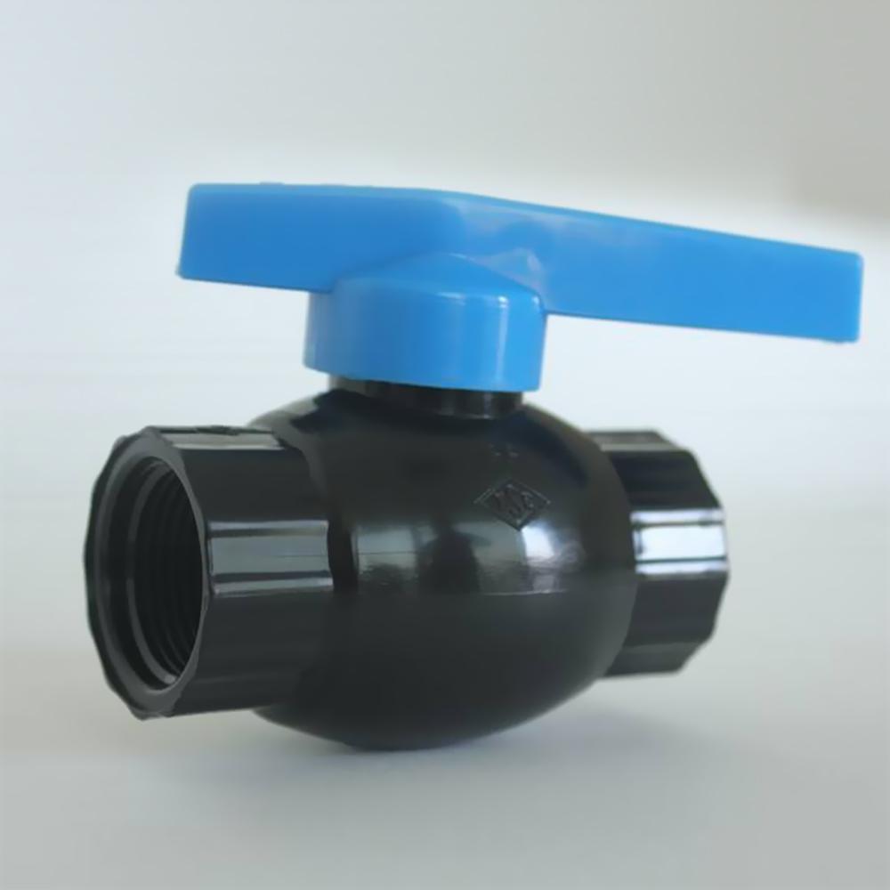 Кран шаровый ПП (шар металлический) D. 1.1/2" Мама / T  UNISERA